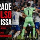 Andrade espulso per rissa: portiere di spalle coinvolto in mischia tra giocatori durante partita