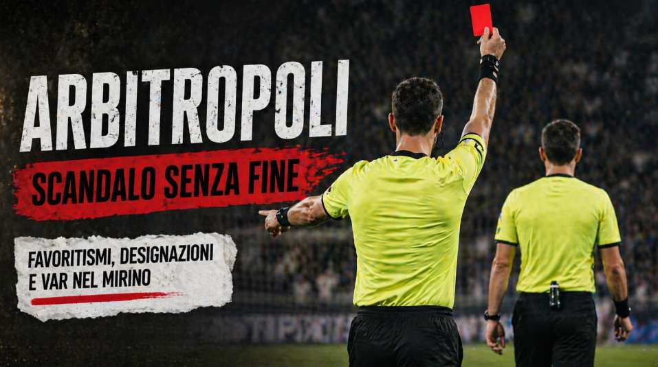 Arbitropoli: caos nel calcio italiano in Serie A