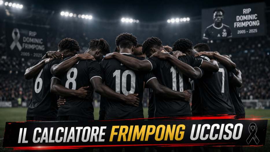 Il calciatore Frimpong ucciso in una rapina