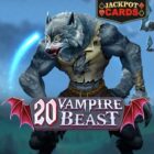 Slot 20 Vampire Beast con creatura oscura e ambientazione gotica notturna