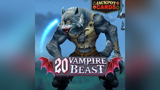 Slot 20 Vampire Beast con creatura oscura e ambientazione gotica notturna