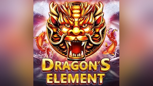 Slot Dragon’s Element con drago dorato e ambientazione orientale tra simboli mitologici