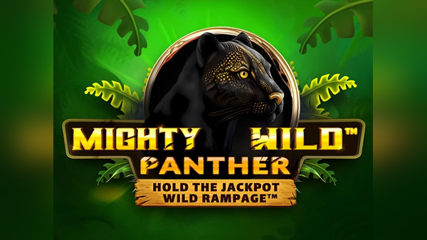 Slot Might Wild Panther di Wazdan con pantera nera e ambientazione giungla