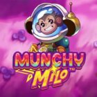Slot Munchy Milo con scimmietta astronauta e ambientazione spaziale colorata