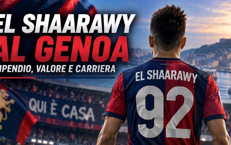 El Shaarawy al Genoa, stipendio, valore e carriera nella stagione 2026/27 . Aggiornamenti dopo che El Shaarawy lascia la Roma ora si sa dove gioca oggi