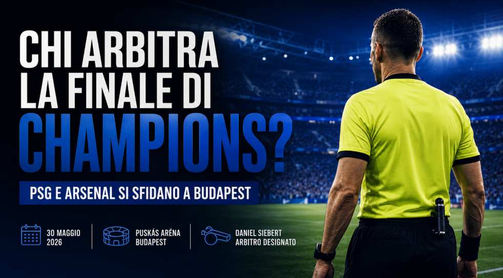 Chi arbitra la finale di Champions? Scelte UEFA