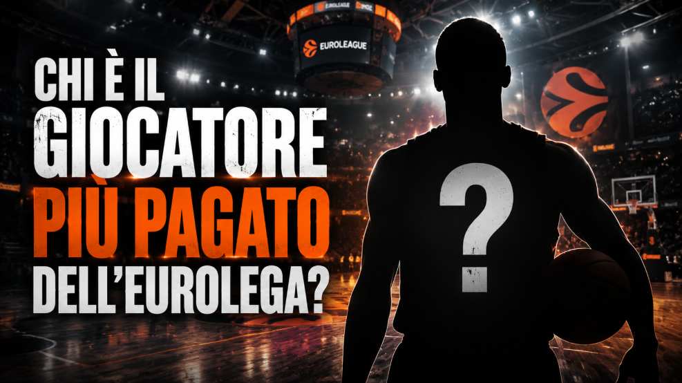 Giocatore più pagato Eurolega: cifre record nel basket