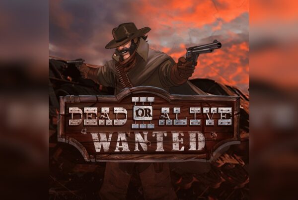 Slot Dead or Alive 3: Wanted con pistolero western e ambientazione da Far West firmata NetEnt