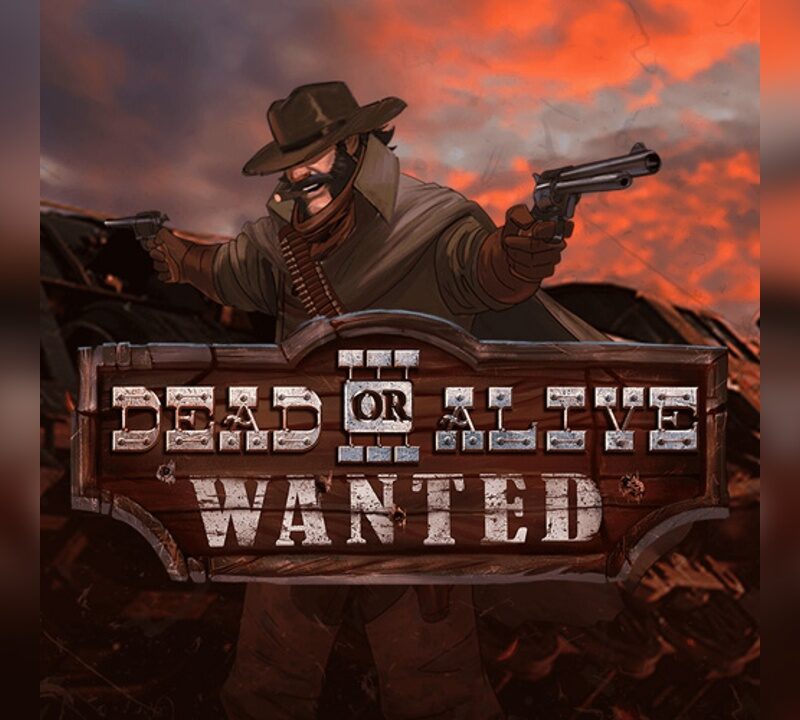 Slot Dead or Alive 3: Wanted con pistolero western e ambientazione da Far West firmata NetEnt