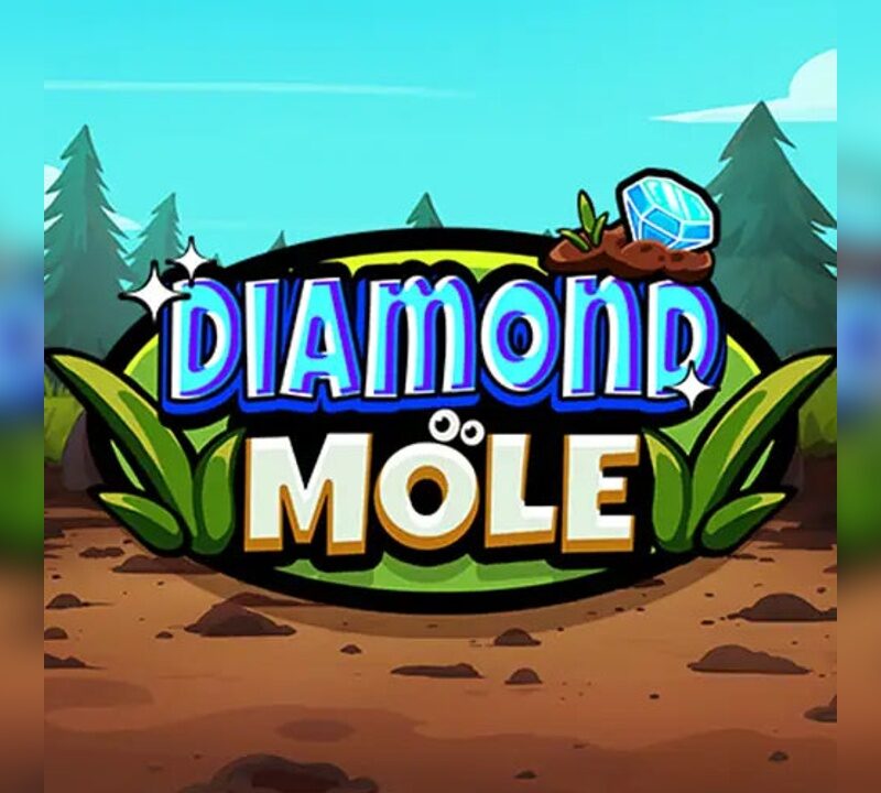 Slot Diamond Mole con talpa, Diamond Wild e ambientazione sotterranea ricca di diamanti