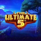 Slot The Ultimate 5 con ambientazione safari africana, simboli Big Five e atmosfera selvaggia firmata Pragmatic Play