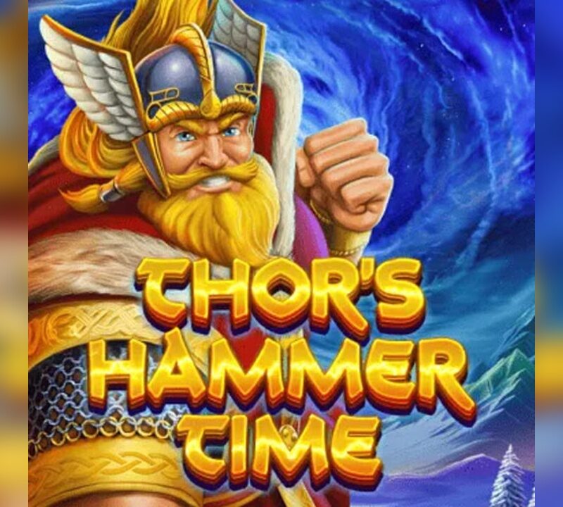 Slot Thor’s Hammer Time con Thor, fulmini nordici e ambientazione mitologica di Asgard