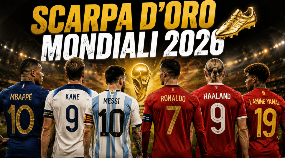 Scarpa d’Oro Mondiali 2026: chi sarà il capocannoniere della Coppa del Mondo?