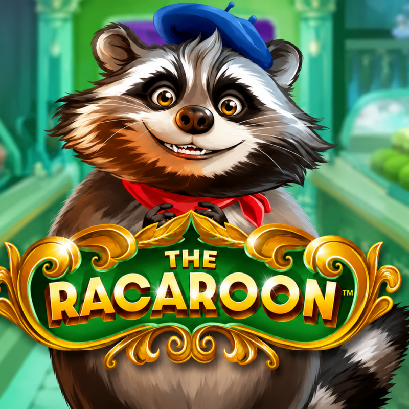 Slot The Racaroon di Playtech con il simpatico procione protagonista, macarons colorati, bonus Respins, Hot Zone e jackpot in una pasticceria parigina.