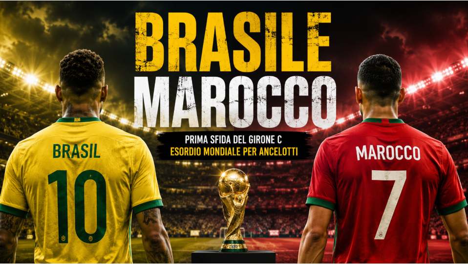Brasile Marocco: debutto mondiale per Ancelotti