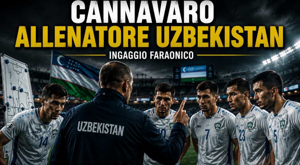 Cannavaro allenatore Uzbekistan e lo stipendio
