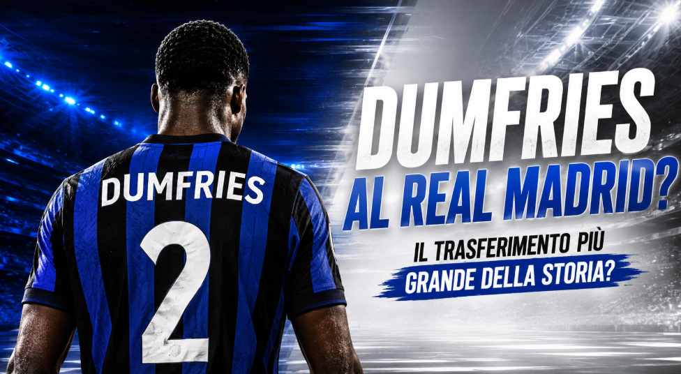 Dumfries al Real Madrid: Florentino Perez prepara il colpo del mercato 2026