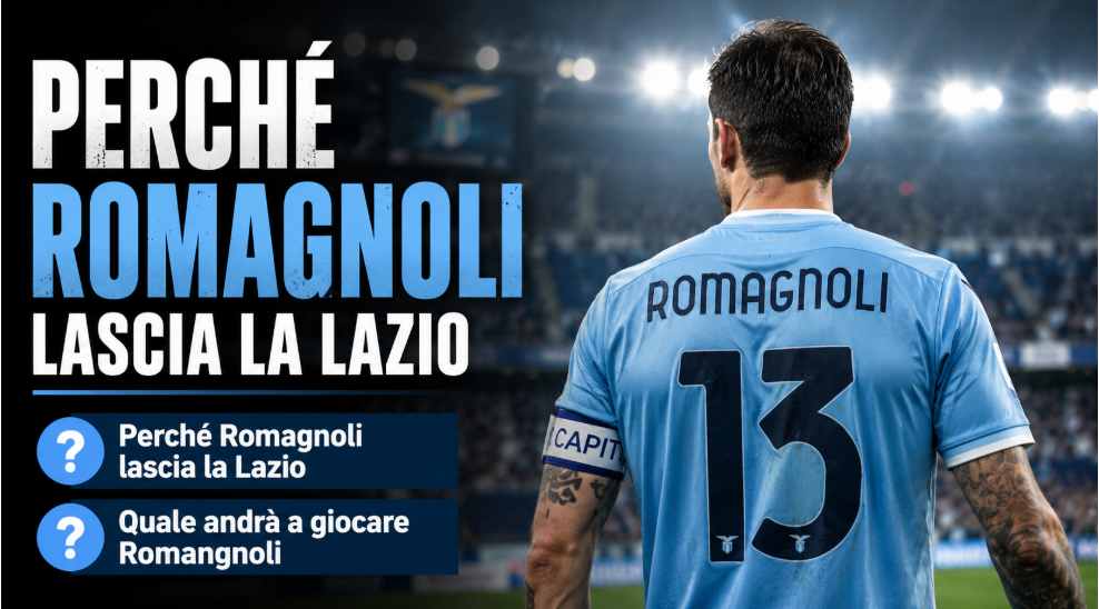 Romagnoli lascia la Lazio: futuro lontano da Roma?