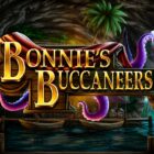 Slot Bonnie's Buccaneers di Kitsune Studios con ambientazione piratesca, tesori nascosti, moltiplicatori nei Vault e bonus Free Spins fino a 10.000x.