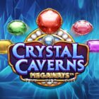 Slot Crystal Cavern Megaways di Pragmatic Play ambientata in una caverna ricca di cristalli luminosi, con Wild espandibili, moltiplicatori progressivi e Free Spins.
