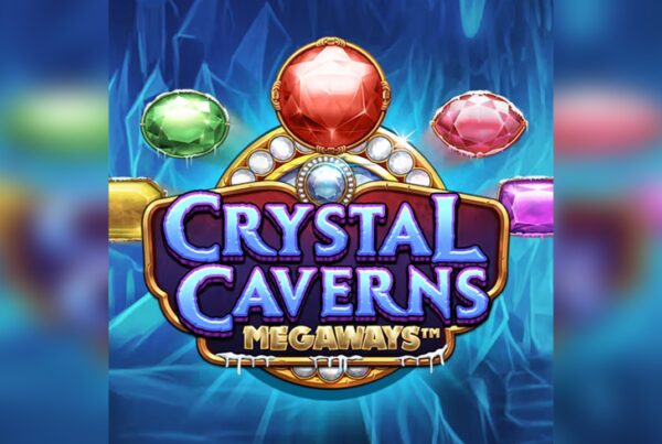 Slot Crystal Cavern Megaways di Pragmatic Play ambientata in una caverna ricca di cristalli luminosi, con Wild espandibili, moltiplicatori progressivi e Free Spins.