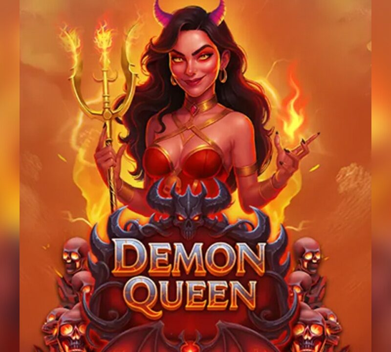 Slot Demon Queen di NowNow Gaming con regina demoniaca, ambientazione infernale, Wild speciali, Feature Reel e Free Spins Devil's Deal.