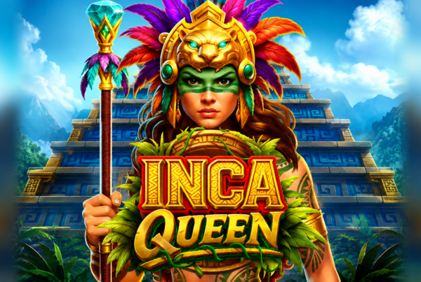 Slot Inca Queen di Pragmatic Play con regina Inca, tempio dell'antica civiltà, ambientazione sudamericana e funzioni Money Respin, Coin Respin e Frame Respin.