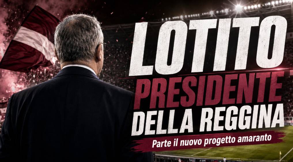 Lotito presidente della Reggina: il nuovo progetto amaranto