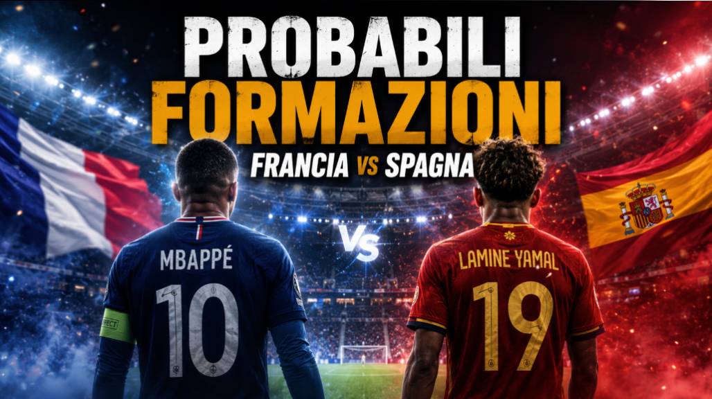 Probabili formazioni Francia Spagna: Mbappé contro Yamal