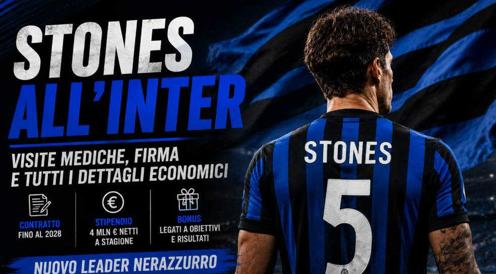 Stones all’Inter: visite mediche, contratto e stipendio