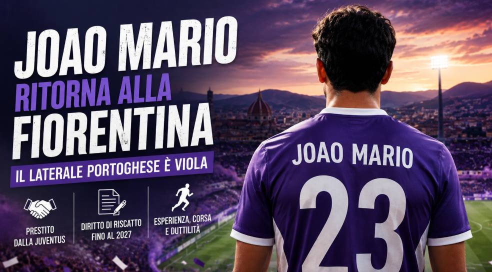 Joao Mario ritorna alla Fiorentina: formula, ingaggio e cifre