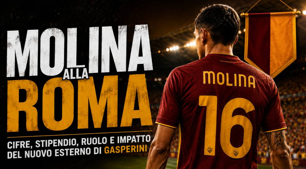 Molina alla Roma: cifre, stipendio e ruolo del nuovo esterno