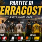 Partite di Ferragosto 2026, calendario della Coppa Italia del 15 agosto con Catanzaro-Südtirol, Udinese-Padova, Venezia-Modena e Torino-Carrarese.