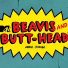 Slot Beavis and Butt-Head di Blueprint Gaming con logo del gioco su sfondo cartoon azzurro.