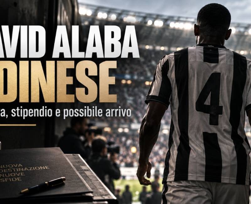 David Alaba Udinese, immagine editoriale sul possibile arrivo del difensore in Serie A