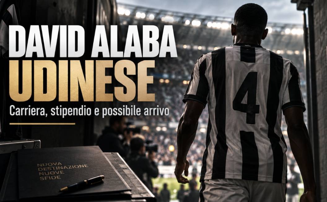 David Alaba Udinese, immagine editoriale sul possibile arrivo del difensore in Serie A