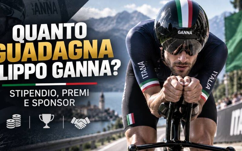 Quanto guadagna Filippo Ganna: stipendio, premi e sponsor del ciclista italiano.