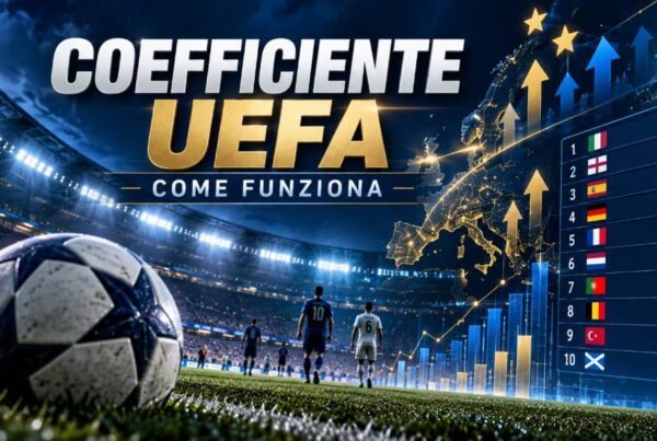 Coefficiente UEFA con classifica europea, grafici e stadio di calcio