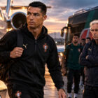 Cristiano Ronaldo lascia il Portogallo e si dirige verso un aereo privato dopo le tensioni con il CT Jorge Jesus.