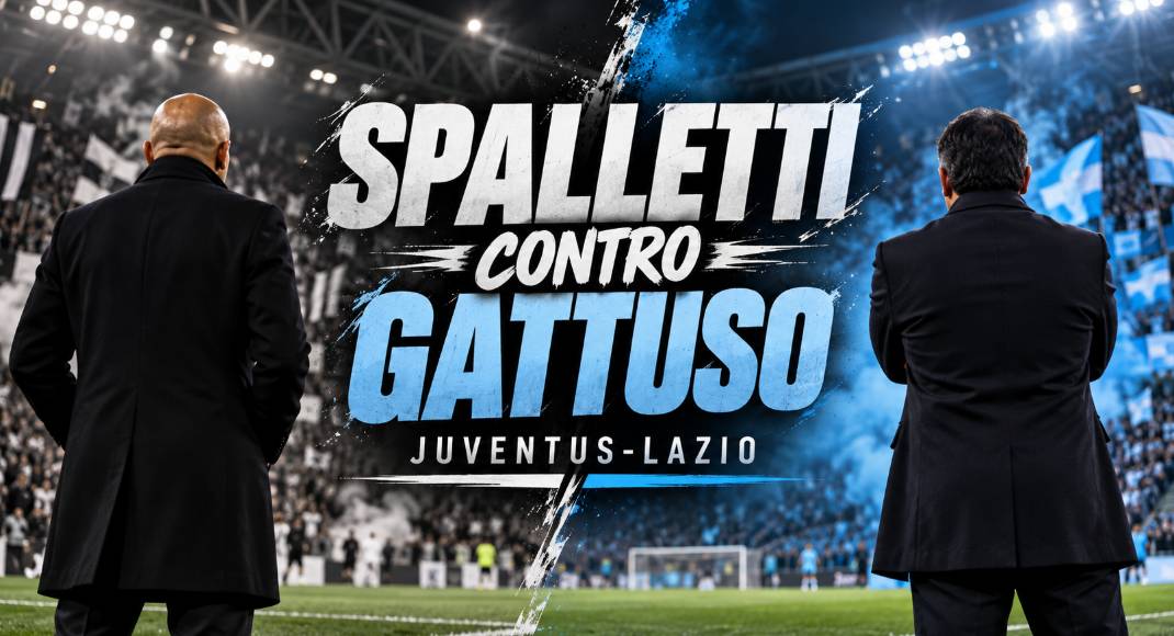 Spalletti contro Gattuso, sfida tra gli allenatori di Juventus e Lazio nella settima giornata di Serie A 2026/27.