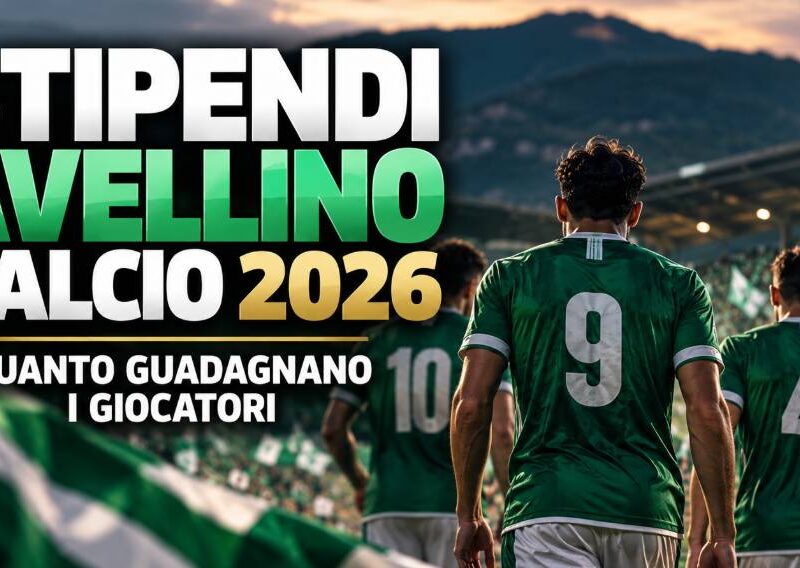 Stipendi Avellino calcio 2026, quanto guadagnano i giocatori biancoverdi